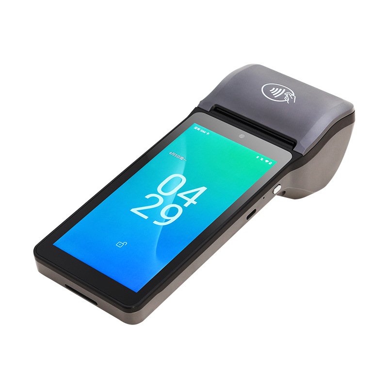 Caja Registradora de mano H2, Terminal de pago con código de escaneo, etiqueta impresa, POS, Android, 4G, móvil, Bluetooth, WIFI, Catering