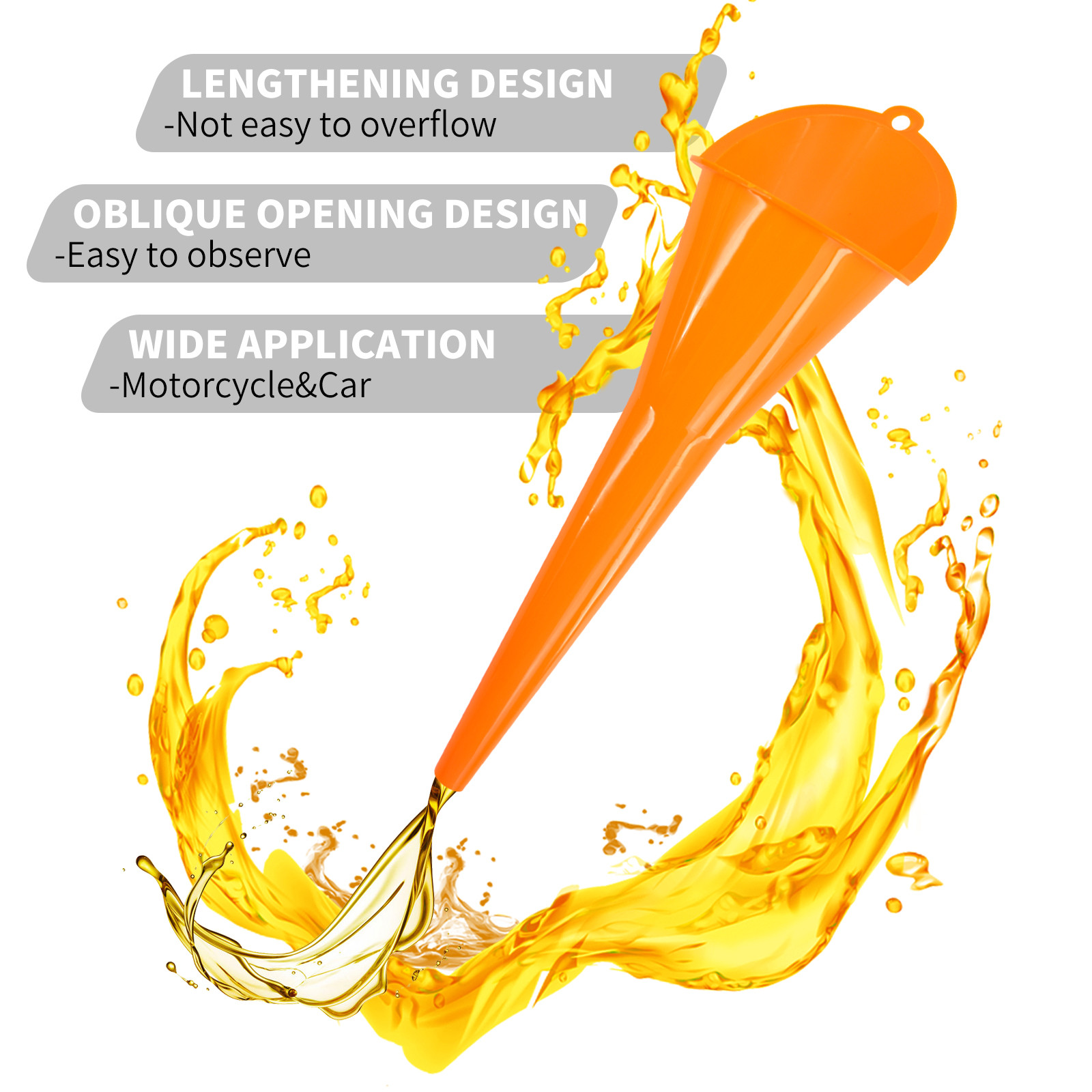 3 個オートバイクランクケース充填漏斗 + プライマリケースオイル充填漏斗 + オイルフィルター漏斗ハーレーツーリングスポーツスターダイナソフテイル用