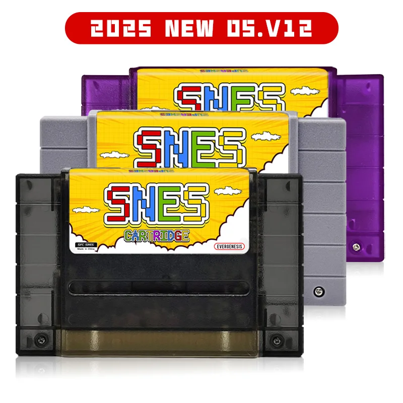 Tarjeta de juego 3000 en 1 V12 SNES con tarjeta TF de 8GB, cartucho de juego SFC para consola de juegos SFC Super Famicom US, accesorios de juego