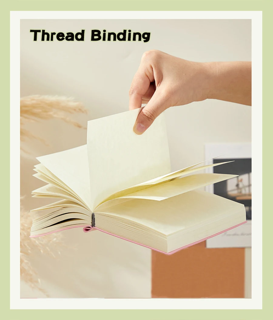 โน้ตบุ๊คหนาพิเศษ (640 หน้า) A6 ความคิดสร้างสรรค์เครื่องเขียน Notepads เปล่า Pu ปกอุปกรณ์สํานักงานโรงเรียน (Sketching และ Graffiti)