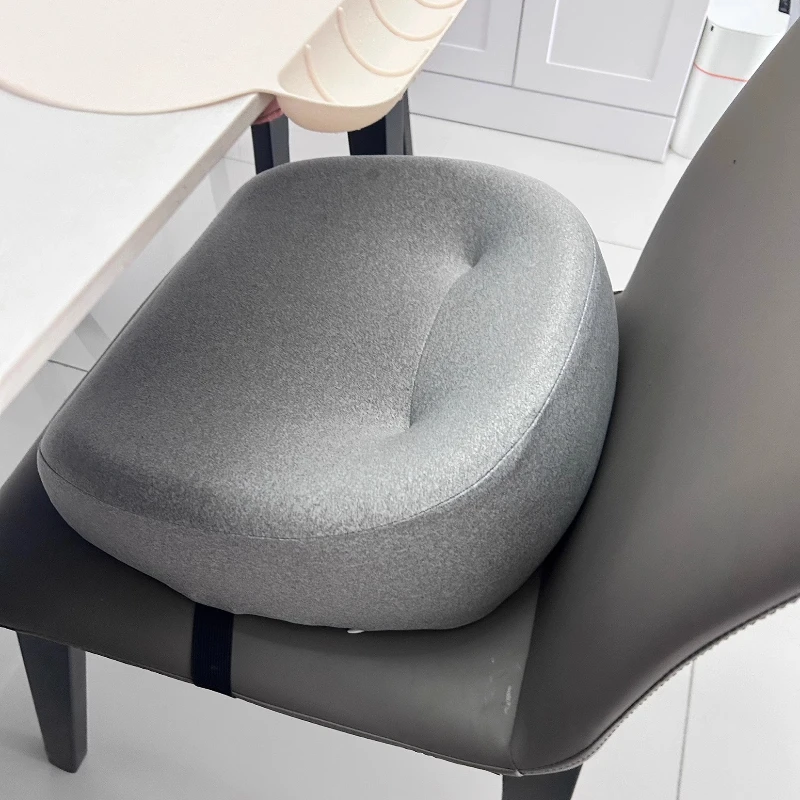 Almofada de assento reforçada para bebê simplicidade lavável altura universal para criança macia antiderrapante almofada de cadeira de estudo de jantar