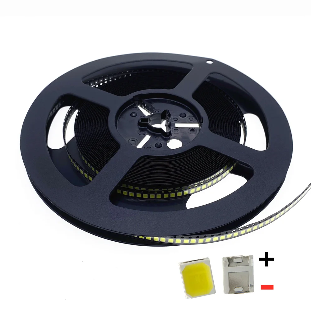 100 stücke hohe Helligkeit smd führte 2835 1w 0,5 w 0,2 w weiß 3v 6v 9v 18v 36v 150ma/100ma/30ma/60ma/80ma 6000-6500k