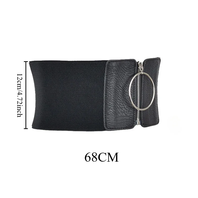 Cinturón de corsé para mujer a la moda, fajas elásticas anchas, cinturón elástico en la cintura, vestido Punk, camisa, pretina, accesorios de ropa, fajas