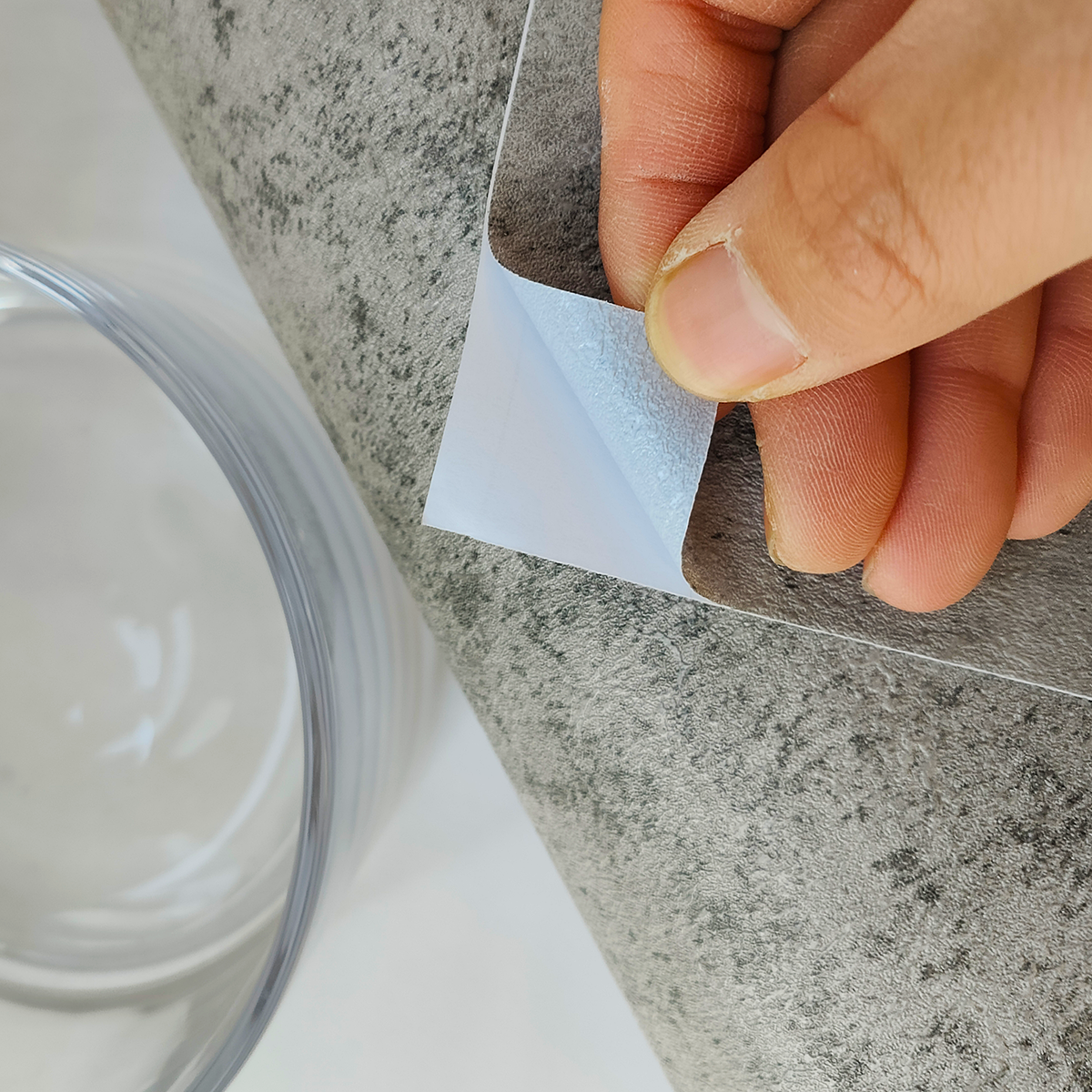 Papel tapiz de cemento Industrial Vintage, pegatinas gruesas impermeables autoadhesivas para pared de sala de estar, papel de contacto extraíble