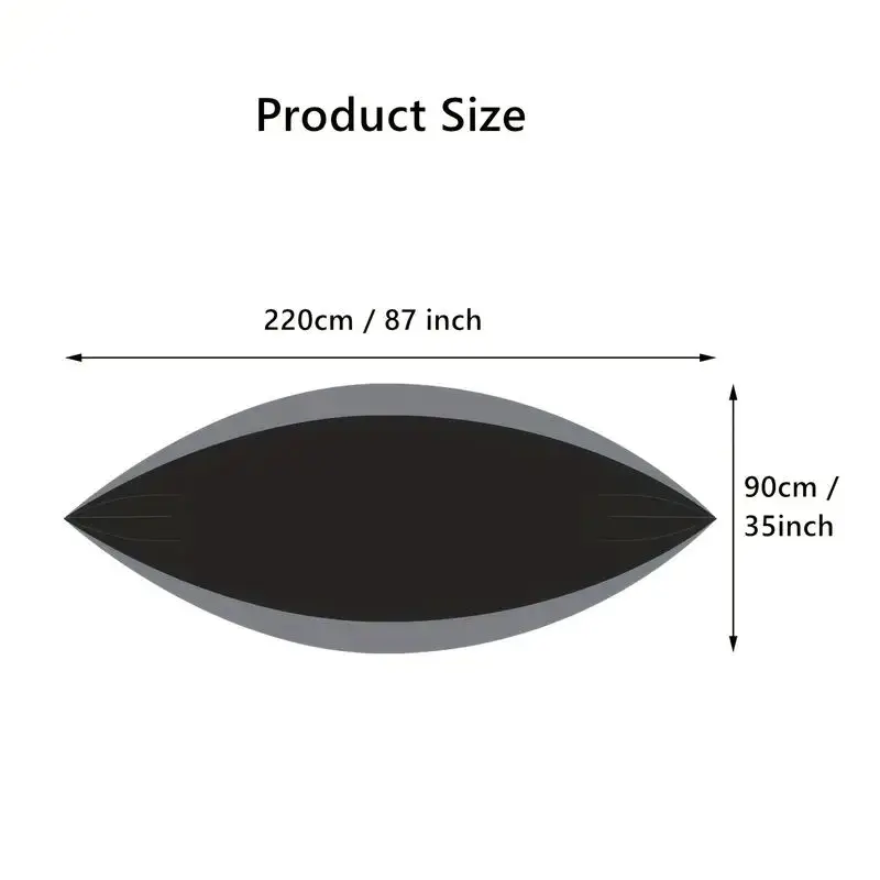 Camping Hammock Portable Parachute Nylon Hanging Bed with 2 Tree Straps Suitable for Backpacking Beach Courtyard and Terrace