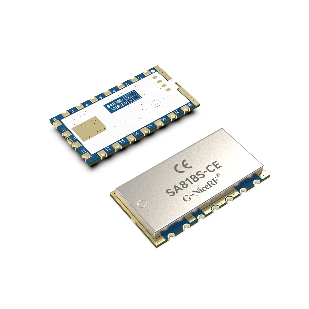 10 Cái/lốc SA818S - UHF Bộ Đàm Module 1W 400MHz - 480MHz Walky Talky Module Thu Phát