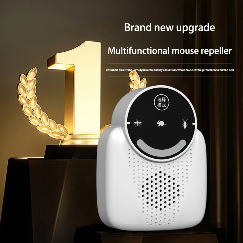 Ultrasonic Mouse Repellent USB Indoor Pest Repellent Ultrasonic Pest Repellent for Mouse Cockroach Rodent Insect Mosquito