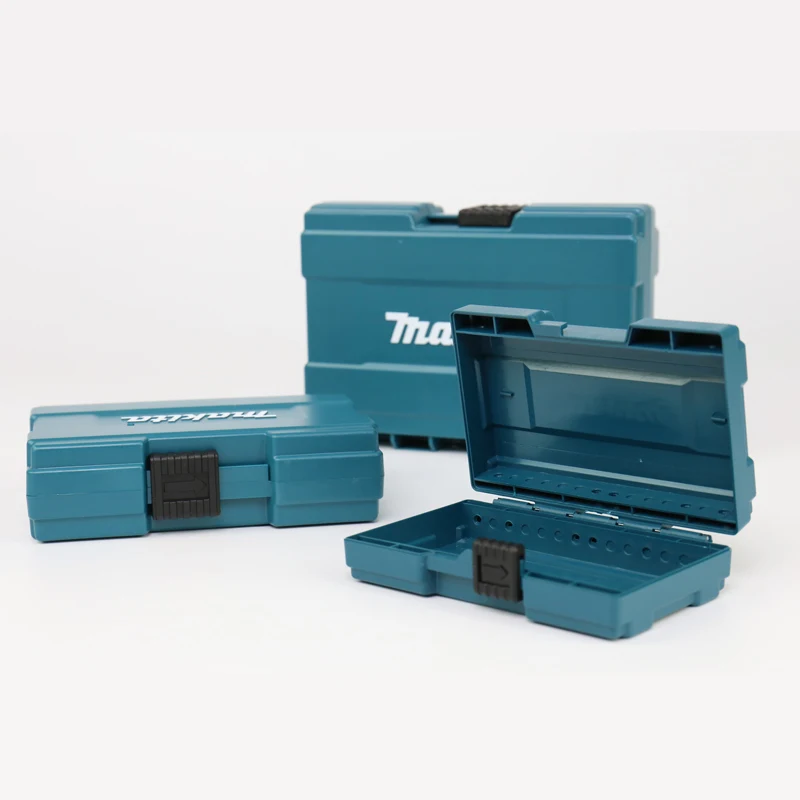 Makita Injection Molding Parts Storage Box Hardware Tools Household Screw Electronic Component Drill Bit Anti-Fall Tool Box