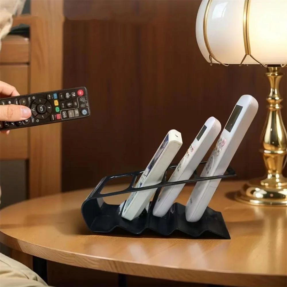 4-Grid Storage Rack Tv Air Conditioning Remote Control Stand Holder