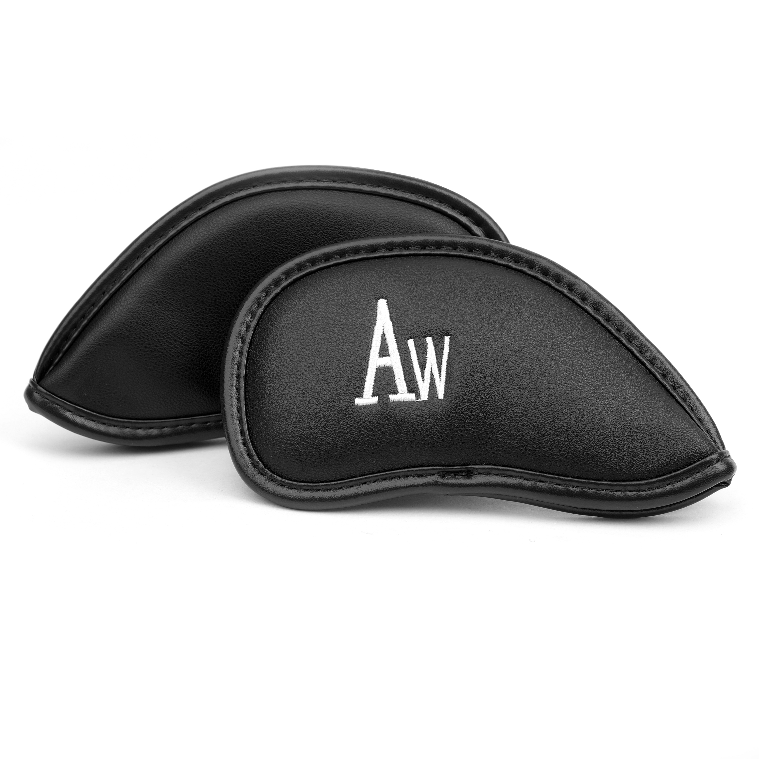 12ピース/セット絶妙なpuゴルフクラブアイアンヘッドカバープロテクターゴルフヘッドカバーセットアイアンクラブヘッドカバーアクセサリー