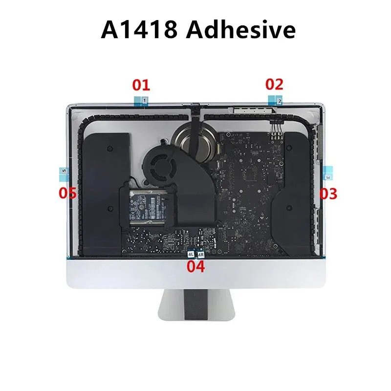 ใหม่กาวสติกเกอร์เทป/เครื่องมือชุดซ่อมสําหรับ iMac A1419 A1418 21.5 "27" 2012-2017years หน้าจอ LCD แถบกาว