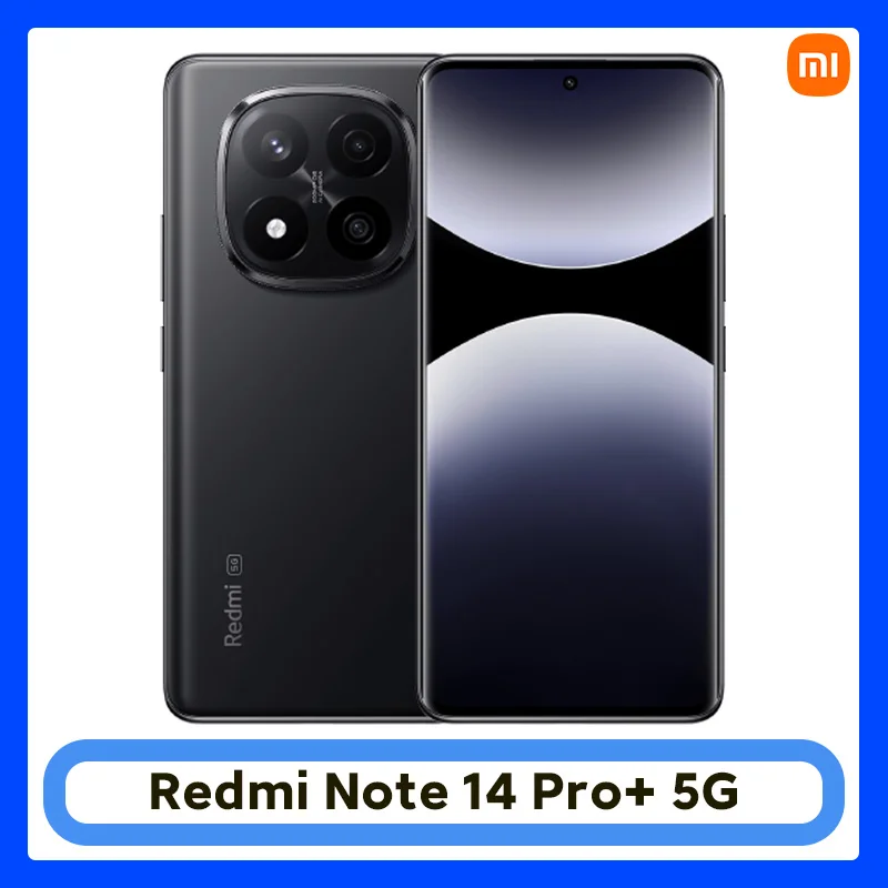 Xiaomi Redmi Note 14 Pro Plus 5G NFC, Snapdragon® 7s Gen 3,6.67" 1.5K AMOLED Display, 200MP Kamera, 5110mAh Akku,Ladegerät nicht im Lieferumfang enthalten