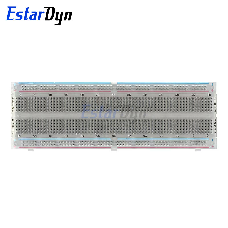 Estardyn MB102 Solderless Breadboard 830/400 Holes PCB Prototyping Board for Arduino DIY Projects High Quality