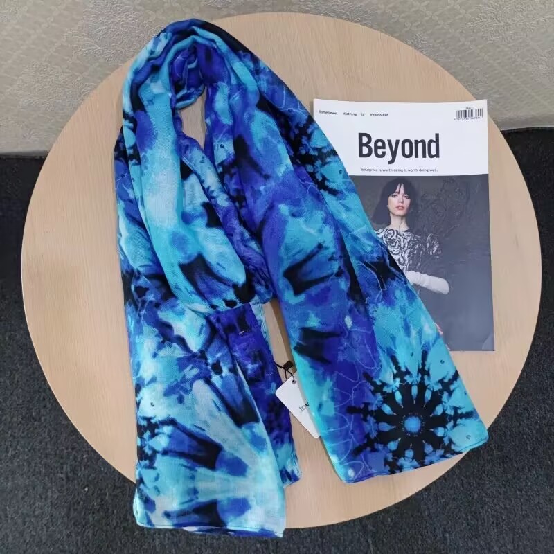 Lenço de praia feminino decorativo, xale estampado, single original, moda espanhola, estilista, comércio exterior, novo
