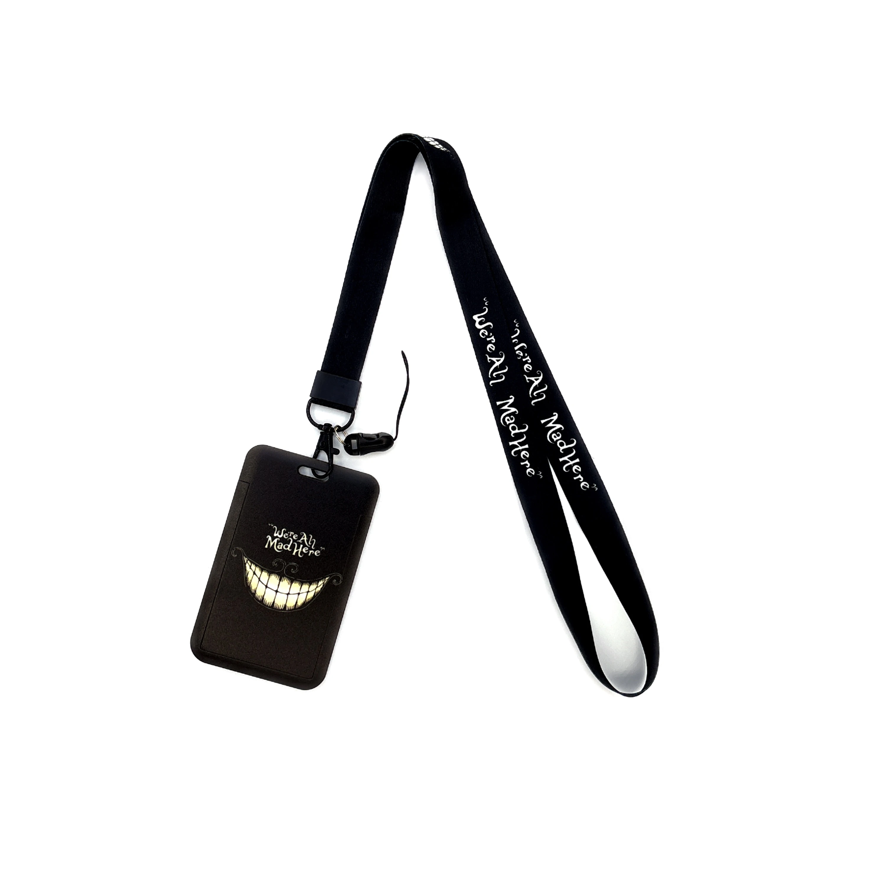 Badge Holder ID Credit Card Pass Hang Rope Keychain Credential holder
