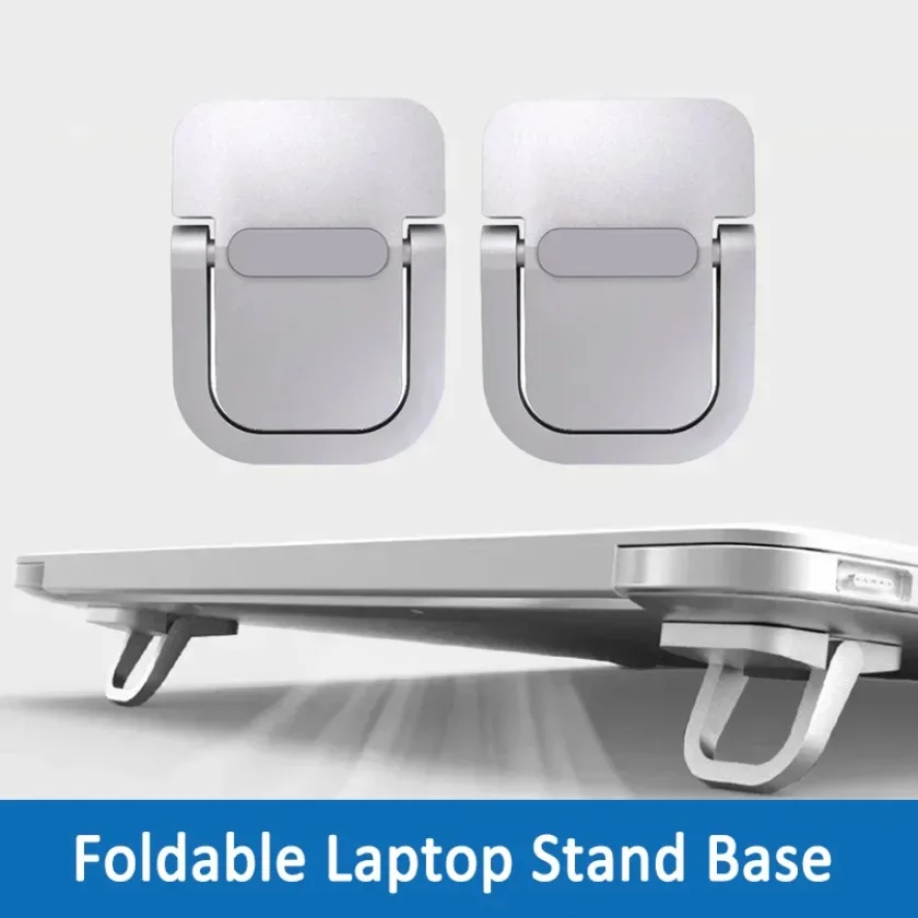 Przenośny podstawka pod laptopa z regulacją wysokości, radiator, mini składana podstawka, składana baza ze stopu aluminium, podwyższająca podstawka pod notebooka na biurko.