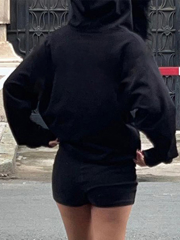 AltGoth 다크 아카데미아 고딕 맨투맨 여성 스트리트웨어, 하라주쿠 빈티지 Y2k E-girl 사이버 펑크 퍼 칼라, 루즈 가디건 상의