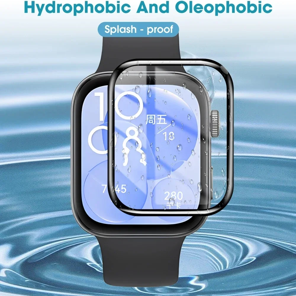 Tempered Glass For Huawei Watch Fit 3 Screen Protector Film Smartwatch Anti-scratch Screen Protector for Huawei Watch Fit 3