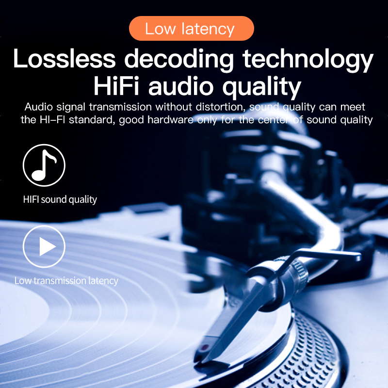 Bluetooth Sender Empfänger BT5.3 Stereo Niedrige Latenz AUX 3,5mm Optische Drahtlose Musik Audio Adapter Fernbedienung Für TV PC