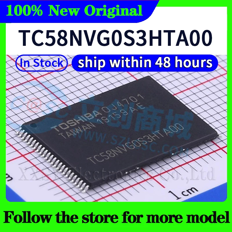 TC58BVG0S3HTA00 TC58NVG0S3HTA00 TC58NVG1S3HTAI0 TC58DVM92A5TA00 En stock Envío 48 horas