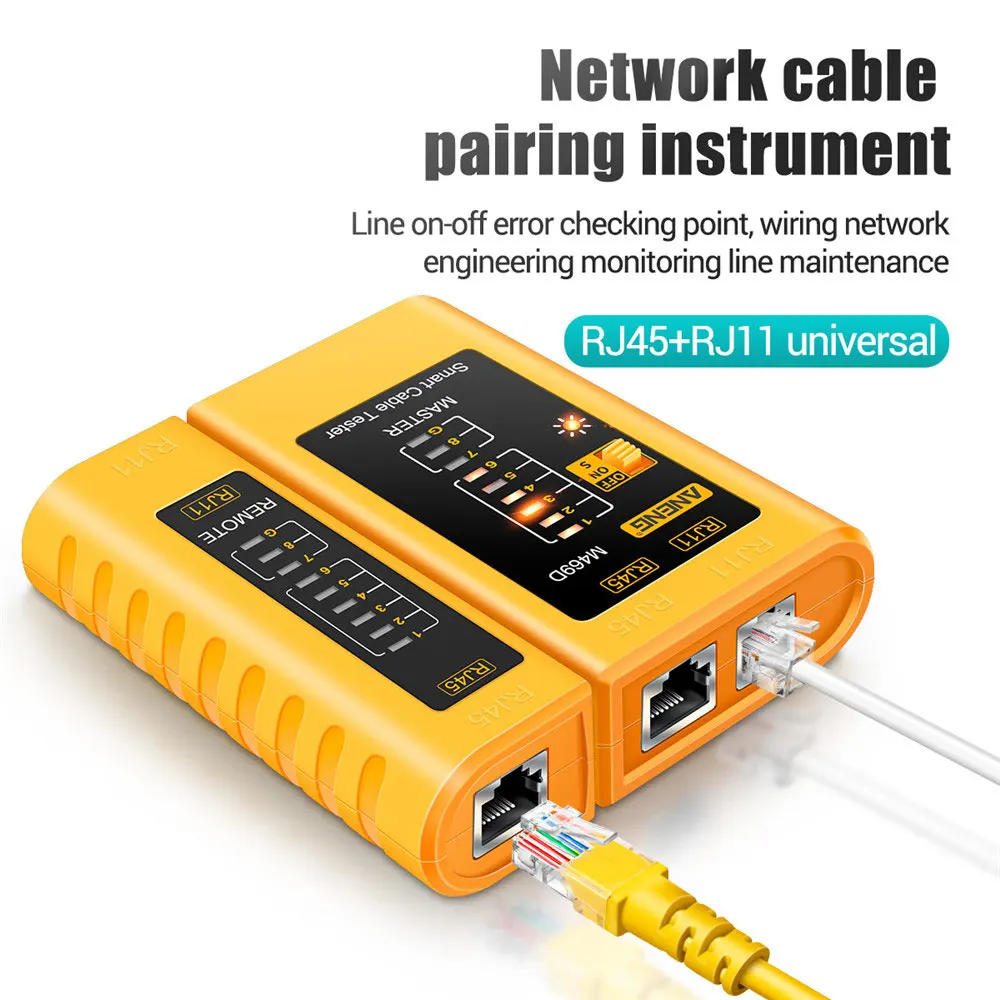 ZoeRax Cáp Mạng, RJ45 Cáp Lan Bút Thử RJ45 RJ11 RJ12 CAT5 UTP LAN Cáp Mạng Công Cụ Mạng Sửa Chữa