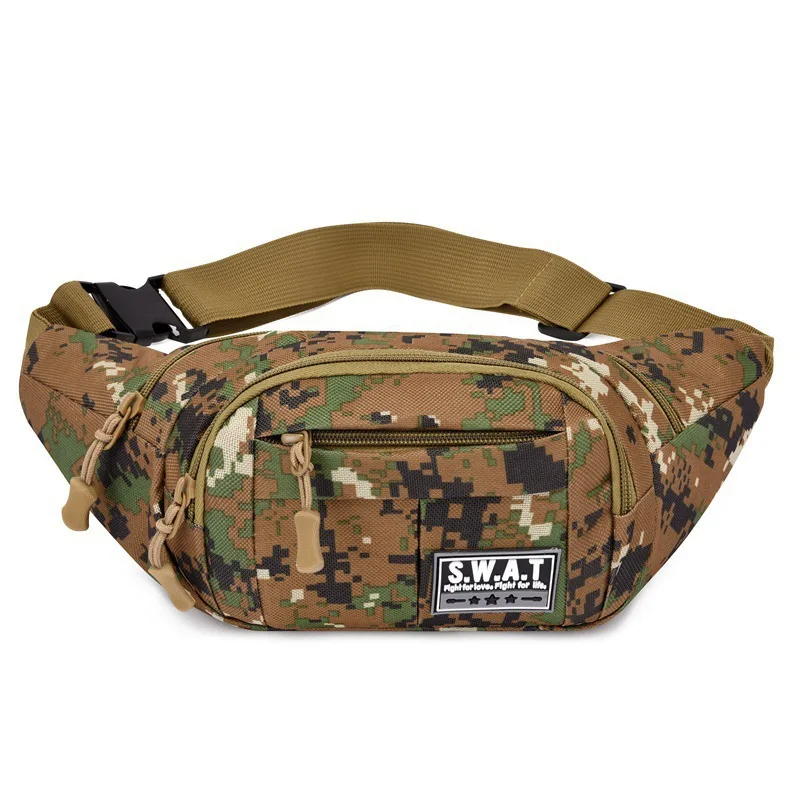 Neue Vier Zipper Multi schicht männer Taille Tasche Outdoor Freizeit Sport frauen Brust Tasche Reise Mobile Brieftasche