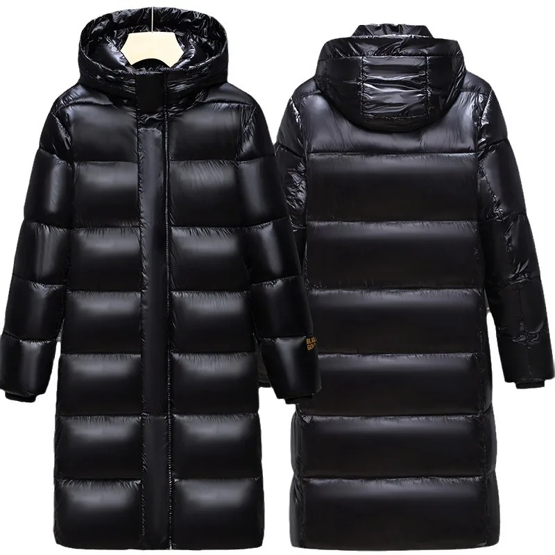Chaqueta de invierno para hombre, Parkas gruesas a prueba de viento con capucha, cálidas, holgadas, desmontables, a la moda, 2024