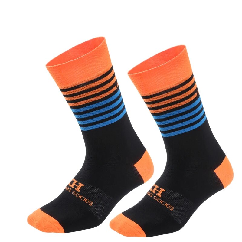 Sport Laufen Basketball Bergsteigen Rad socken atmungsaktive Schweiß absorption schnell trocken fluor zierende Farbe Männer und Frauen