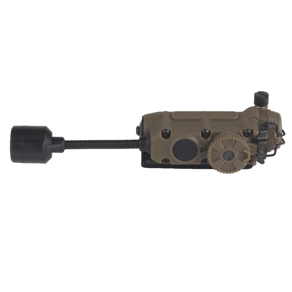 Sidewinder Helm Lampe Taktische Strobe Licht Rot/Grün/Blau/Weiß/IR Kopf IFF Licht Jagd Angeln hilfs LED Taschenlampe