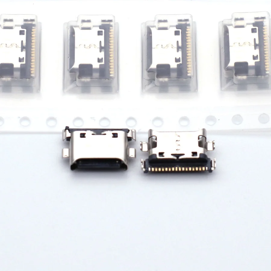 50 stücke 18 Pin USB Lade Ladegerät Anschluss Dock Buchse Für Samsung Galaxy A51 A71 A21S A40S A50S A20 a30 A40 A50 A60 A70