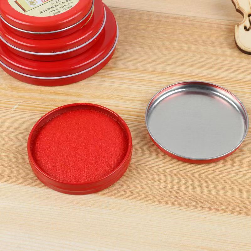 Printing mud printing oil Printing table seal Financial contract seal Invoice by hand printing quick drying iron box clear photo