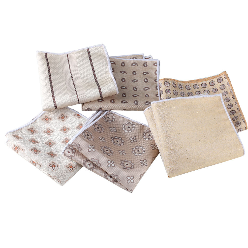 Neuer kleiner quadratischer Schal, Hochzeitstaschentuch, Brustanzug, Bräutigam, Business-Hochzeitsanzug, Tasche, Partyzubehör, Modetrends, 23 x 23 cm