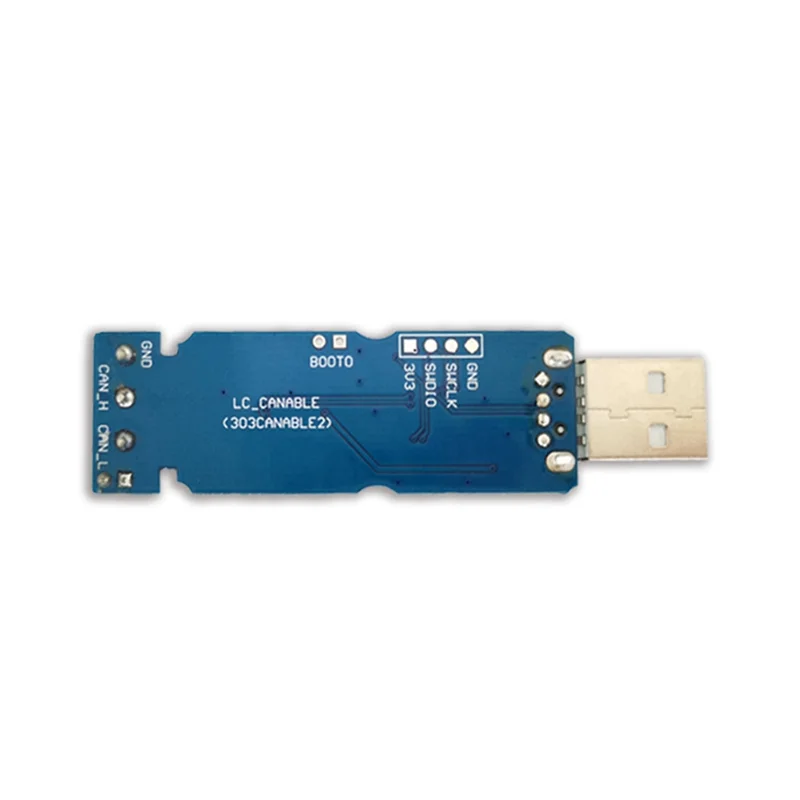 CAN Canbus Debugger Analisador Adaptador, CandleLight USB para Converter Módulo, Versão Não Isolada, CANded, TJA1051T/3