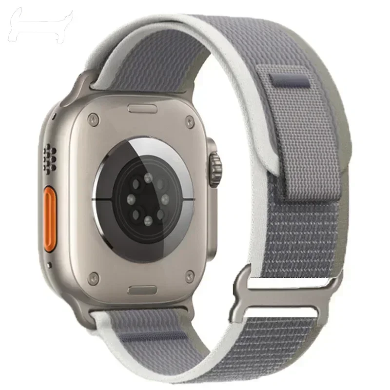 Correa de rastreo para Apple Watch Ultra 2 Band 49mm 45mm 44mm 42mm 40mm 41mm 38mm pulsera de nailon correa iwatch serie 9 8 7 6 5 4 3 SE