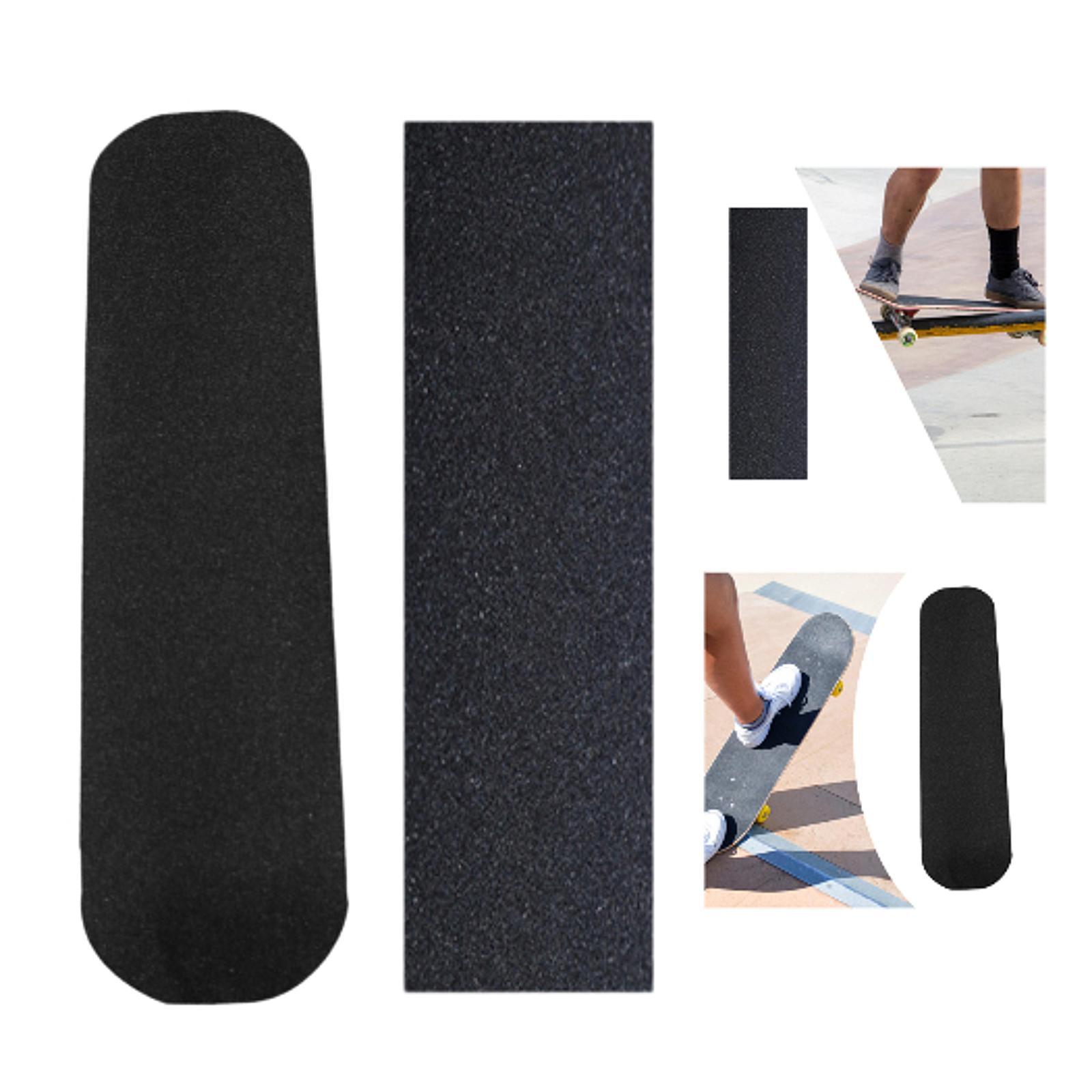 Bande antidérapante pour planche à roulettes, papier de sable, autocollant professionnel pour Sports de plein air, plateaux de planche à roulettes, 31.89x8.27 pouces
