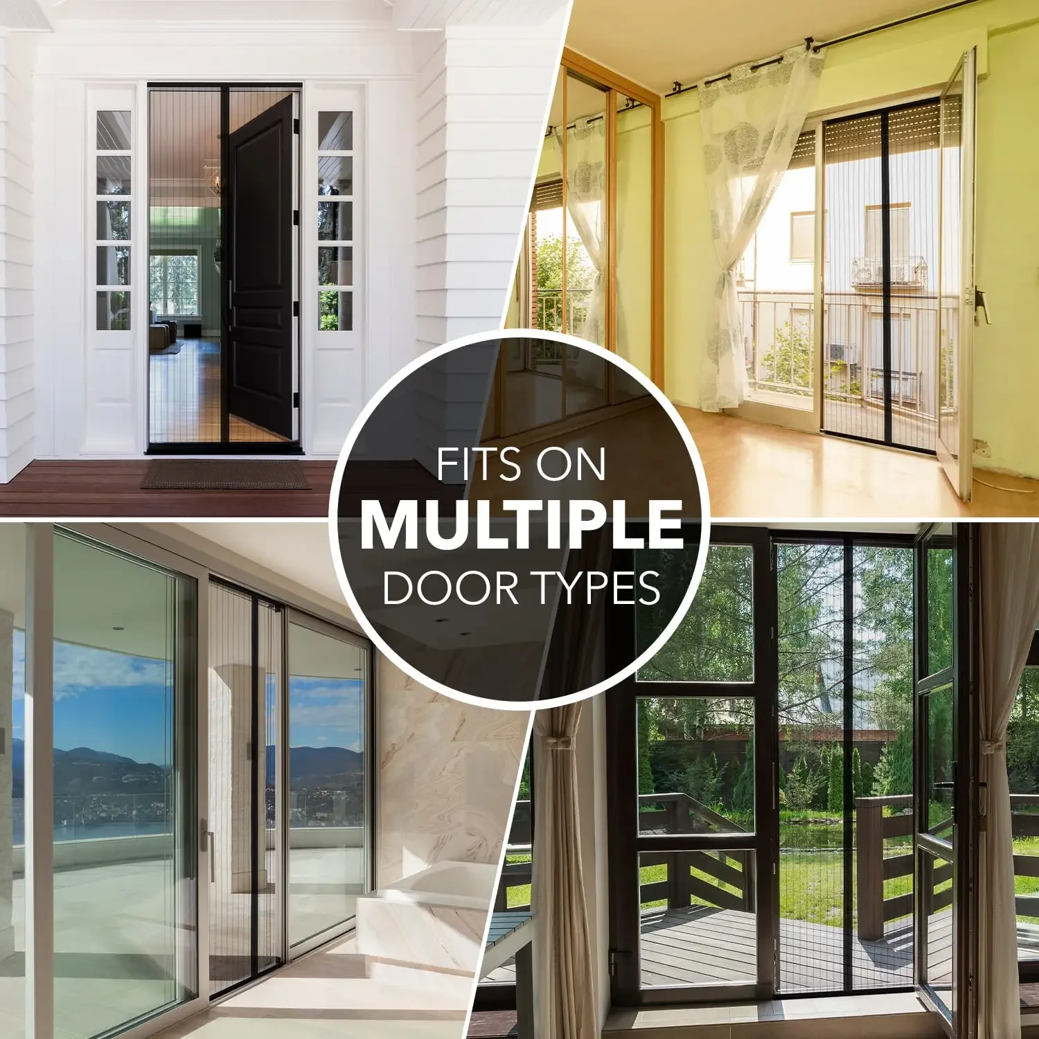 Mosquito Net Door Curtain Screen Magnets Mesh Magnetic Window Automatic Closing Curtains Anti Fly Insect Sandfly Mosquitoes Canv