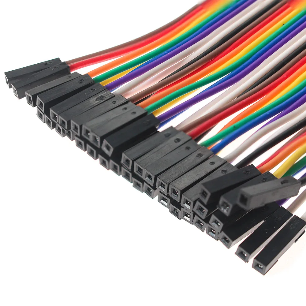40PCS 10 ซม.15 ซม.20 ซม.DuPont Line 40Pin หญิงหญิง,ชายชาย, ชายหญิงสาย DIY Breadboard ชุด
