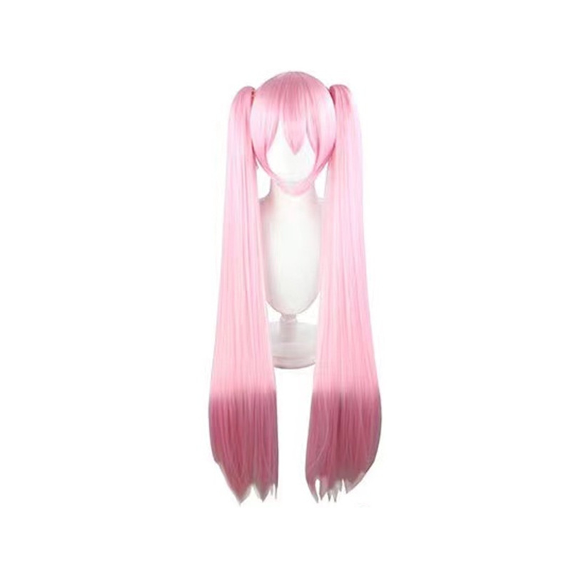 Disfraz de Miku rosa, traje de actuación, traje Cos, Hatsune Miku, traje Regular C, peluca, Cosplay para niñas, primavera Sakura Cherry Miku