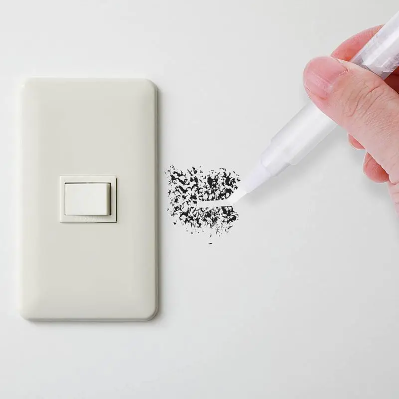 ครัวเรือน Touch Up ปากกาสี Universal Wall เฟอร์นิเจอร์ Scratch Repair แปรงเติม Leak-Proof แปรงทาสีปากกาหัวฉีด