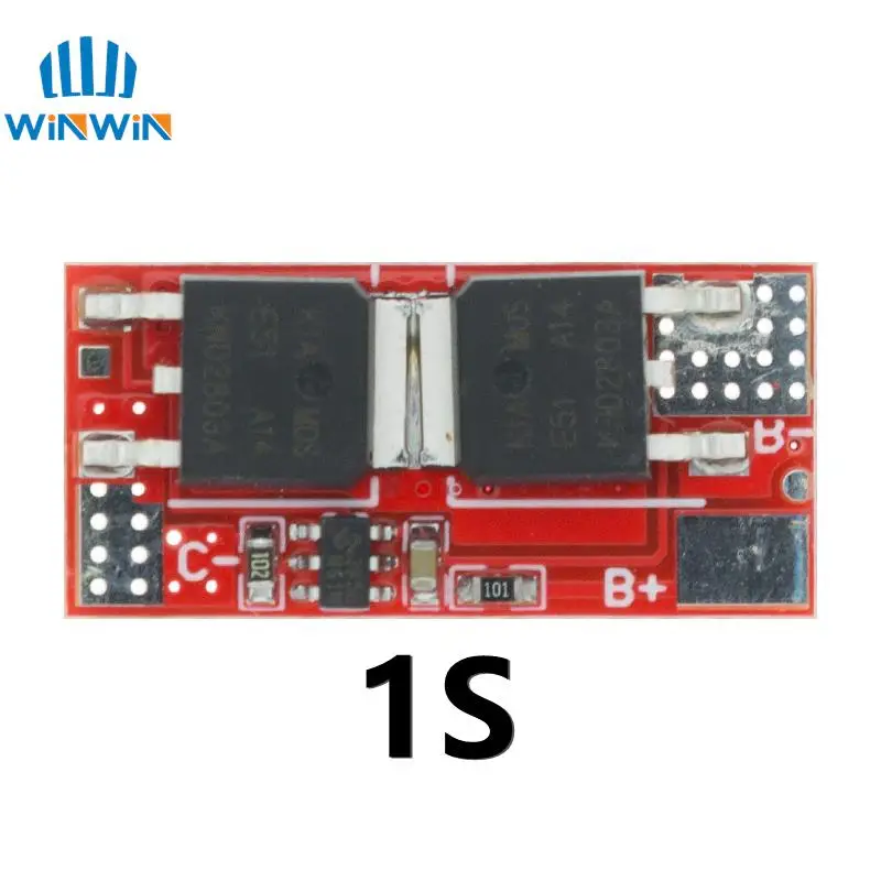 BMS 1S 2S 10A 3S 4S 5S 25A Bms 18650 Li-ion Lipo batería de litio módulo de placa de circuito de protección Pcb Pcm 18650 Lipo Bms cargador