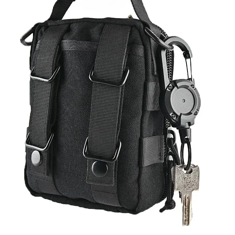 1/3Pcs Automatic Retractable Wire Rope Antitheft Easy-to-pull Buckle Rope Elastic Keychain Sporty Retractable Key Ring Anti Lost