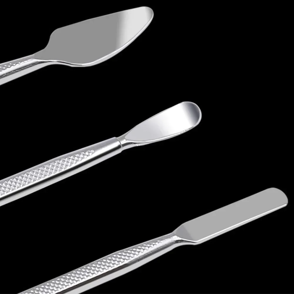 3 pezzi di riparazione apertura leva kit di attrezzi manuali lama smartphone tablet PC spudger in metallo smontare set di strumenti