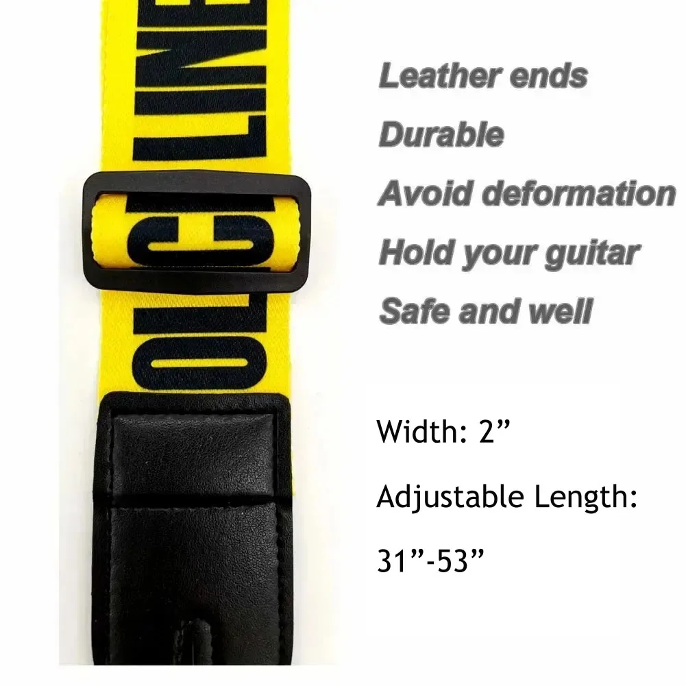 La tracolla per chitarra da 10 pezzi per basso elettrico e chitarre acustiche include 5 plettri per chitarra e 1 supporto e 2 rondelle, regalo per chitarristi