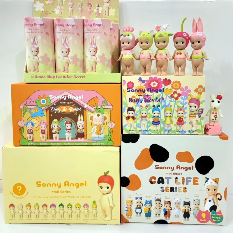 Sonny Angel Series Blind Box Figurki Anime Ozdoby Śliczne lalki Fani Mini Figurka Anime Niespodzianka Śliczny prezent urodzinowy Zabawka