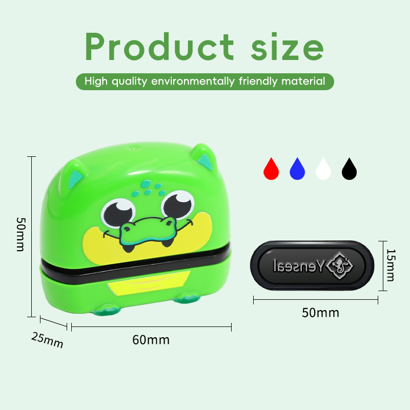 Niedlichen Cartoon Kinder Dichtung Studenten, Große Größe Gewaschen Lichtecht Stoff Und Textil Briefmarken.