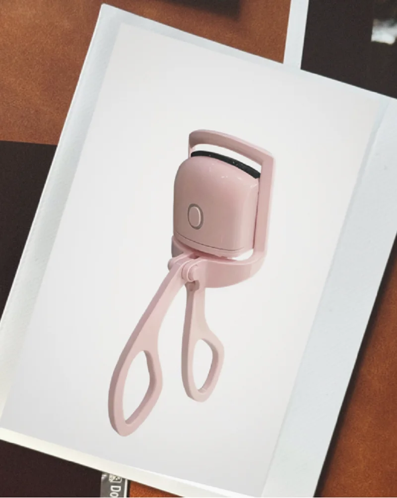 Piegaciglia elettrico ABS 1pc, strumento per occhi di bellezza moderno per la casa, clip per ciglia permanenti per ciglia elettriche per arricciatura a lunga durata