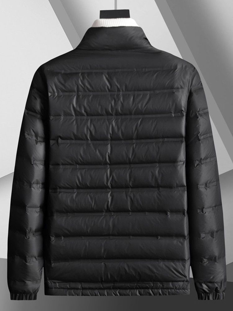 2023 neue männer Winter Unten Jacken 80% Weiße Ente Unten Gepolsterte Mantel Stehkragen Casual Windschutz Warme Jacke Plus größe 8XL