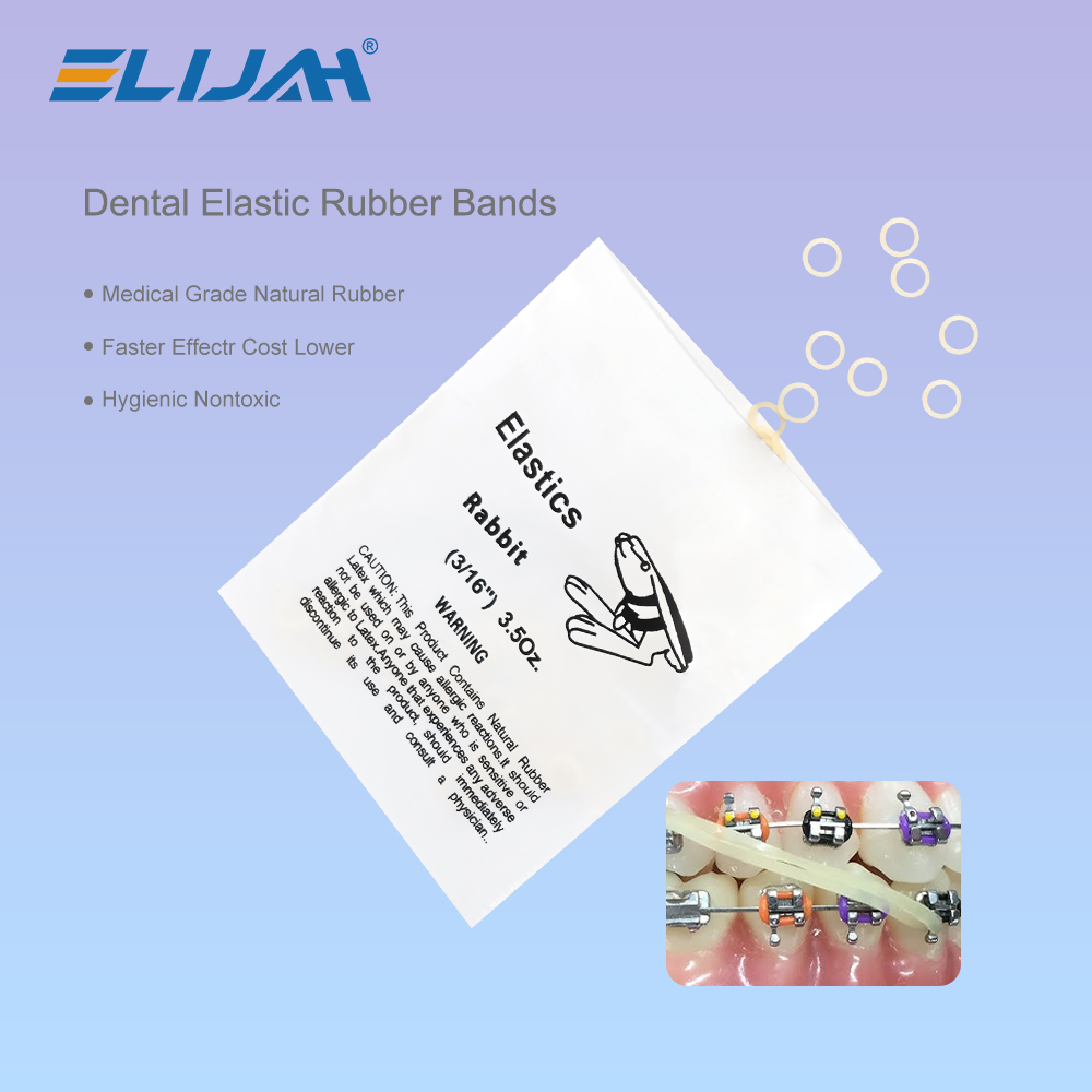 5000 ชิ้นทันตกรรมยาง Band จัดฟัน Ligation O - แหวนสัตว์ Traction แหวน Fox Chipmunk กระต่ายจัดฟัน Braces Elastics