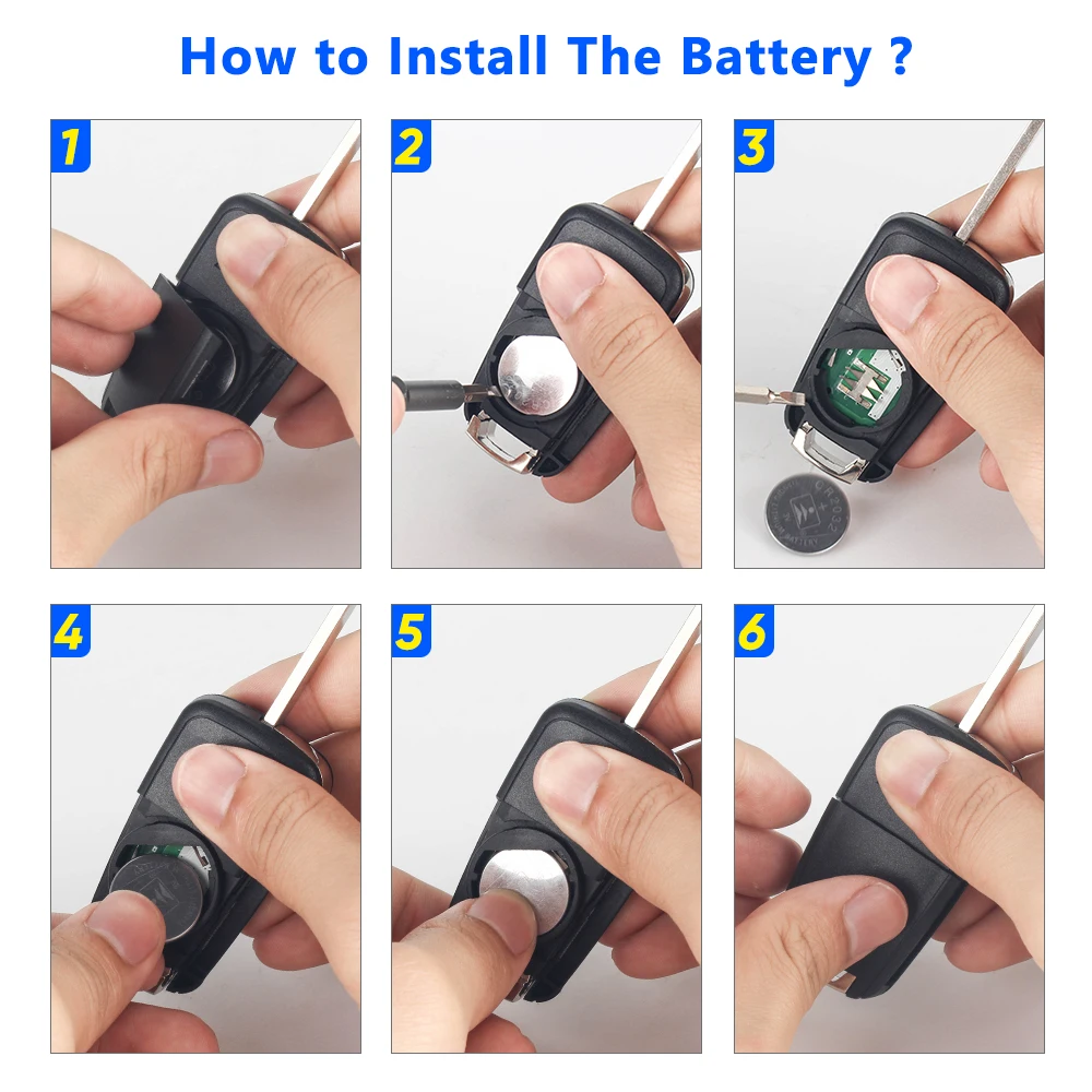 Keyyouフリップ折りたたみリモート車のキーシェルシボレークルーズepica lovaカマロimpala 2 3 4 5ボタンHU100ブレード交換