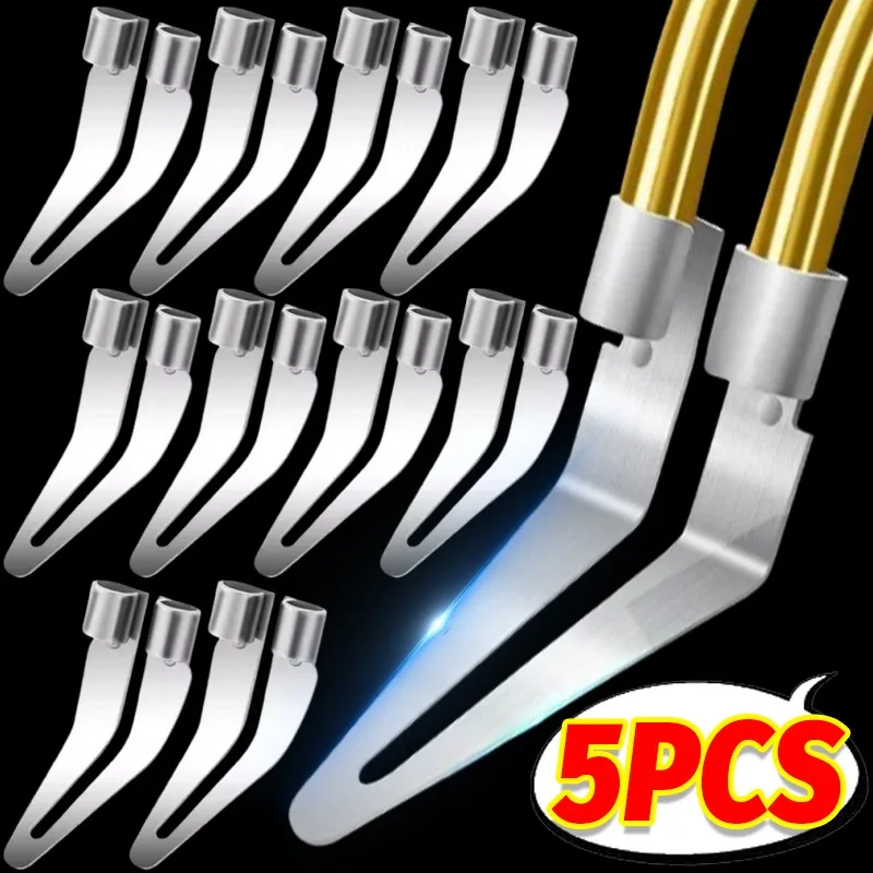 1/5pcs Welding Repair Smooth Head for Plastic Welding Tool Soldering Repair Iron Smooth Head Electric Welding Iron Tip Kits